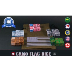 Camo Flag Dice