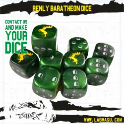 Renly Baratheon dice set