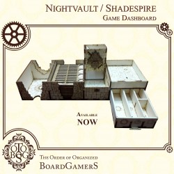 NIGHTVAULT / SHADESPIRE Game Dashboard