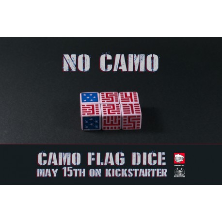 Camo Flag Dice