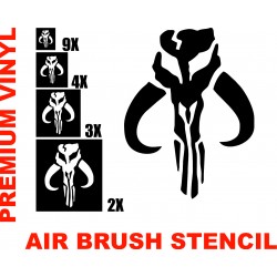 SCUM Logo - Set di stencil in vinile