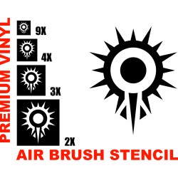 Imperial Logo - Premium Vinyl Stencil Set