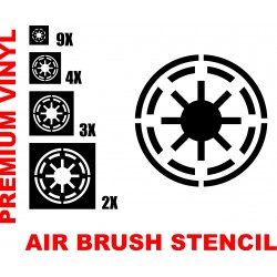 Imperial Logo - Premium Vinyl Stencil Set