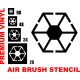 Imperial Logo - Premium Vinyl Stencil Set