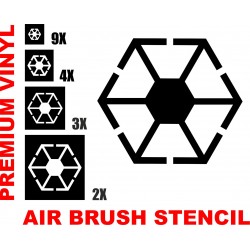 Imperial Logo - Premium Vinyl Stencil Set