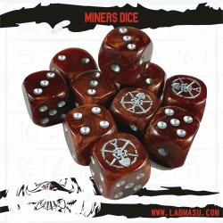 Miners Dice - Set of 10