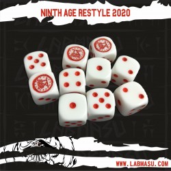 The 9th age dice set - Restyle 2020