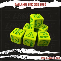 Gaslands Skid set of 6 dice