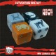 CatVenture dice set