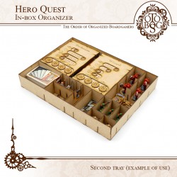 HERO QUEST Compatible -In Box Organizer
