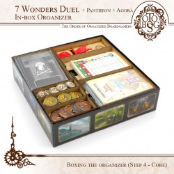 7 Wanders Duel + Agorà + Pantheon Compatible -In Box Organizer