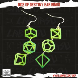Orecchini Dice of Destiny