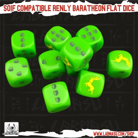 SOIF compatible Grayjoy Blades dice set