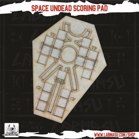 40K Compatible - Space Undead Scoring Pad