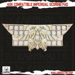 40K Compatible - Space Undead Scoring Pad