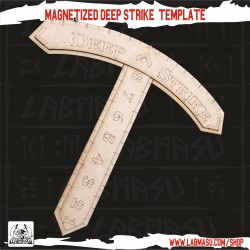 40K Compatible -  deep strike template