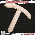 40K Compatible - Deep Strike Template