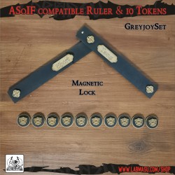 SOIF compatible Grayjoy  tokens and ruler