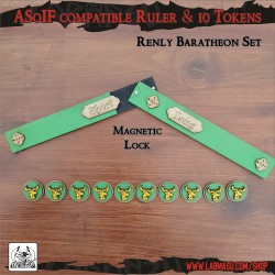 SOIF compatible Renly Baratheon tokens and ruler