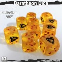 SOIF compatible Stannis Baratheon Transparent dice set