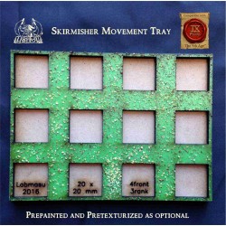 Modular movement tray for skirmishers