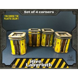 Hive Labyrinth - set di 4 angoli